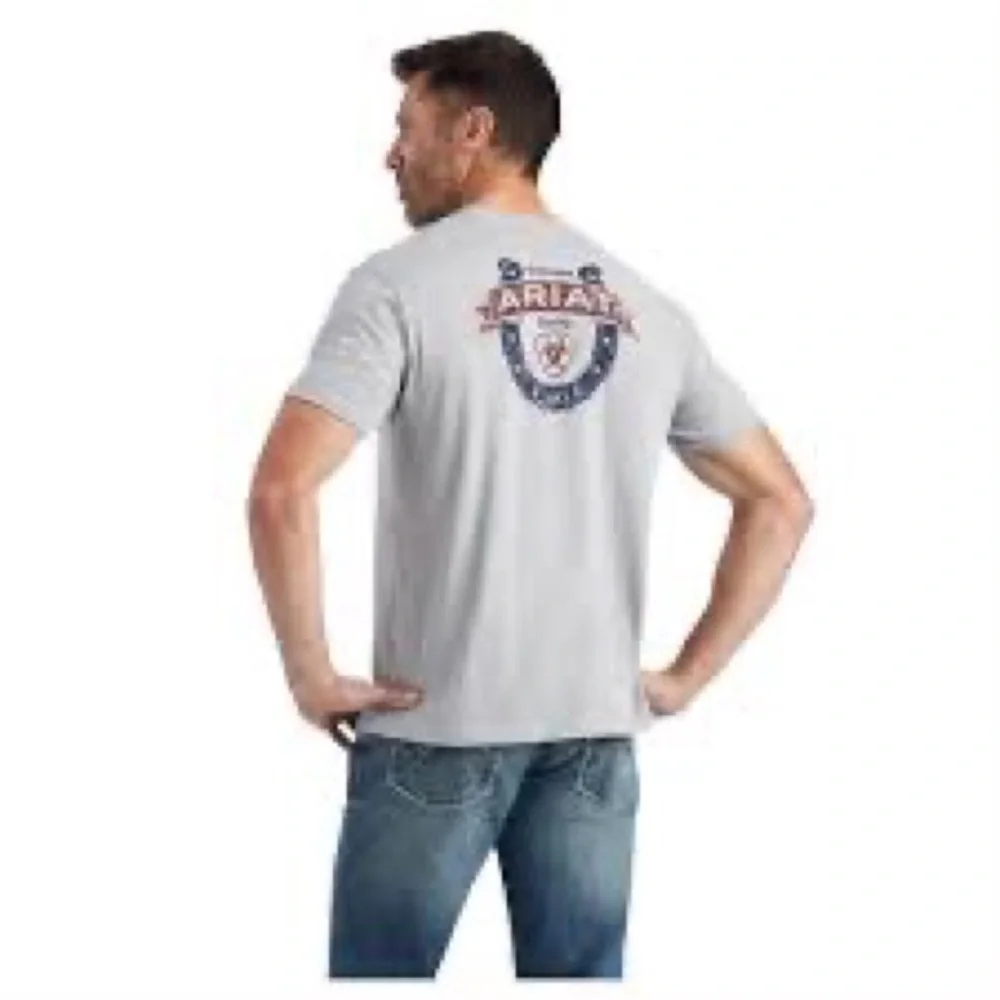 Ariat men’s lucky horseshoe shirt